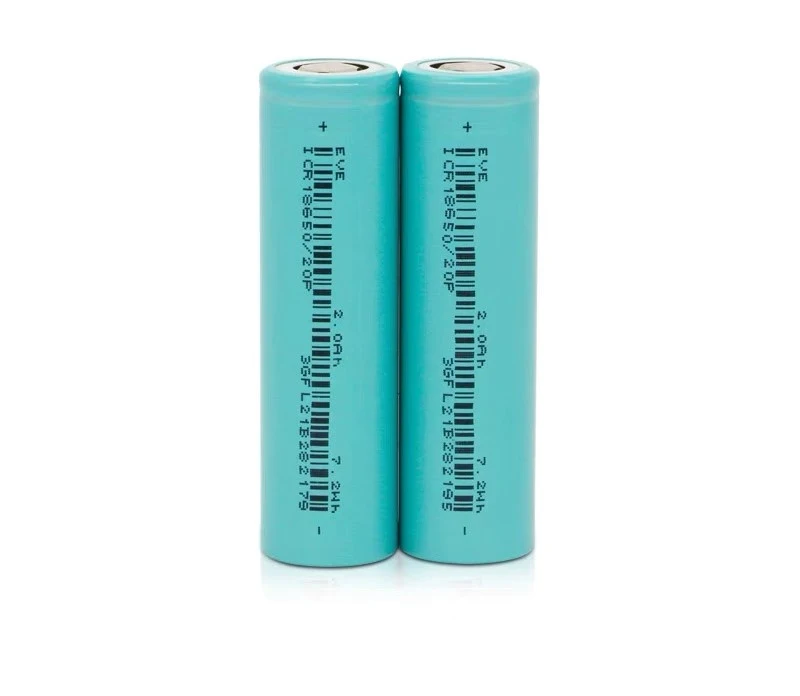 18650 3.7V 2000mAh Cylindrical Ternary Lithium Battery Cell