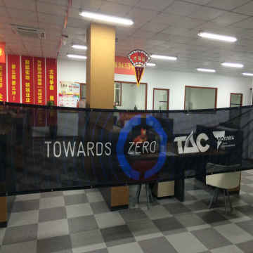 mesh banner outdoor hanging advertisement banner