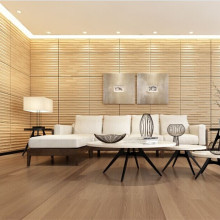 bamboo fiber new material 3d inerior wall paneling