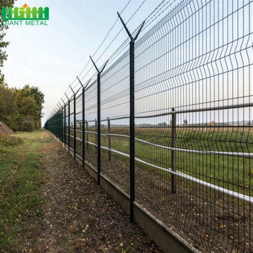 High Security Airport Fence Razor Barbed Wires
