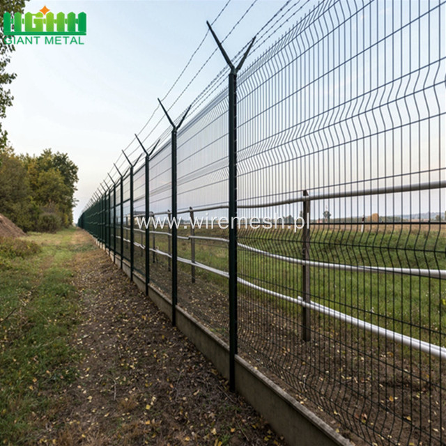 pvc coated garden fence panels