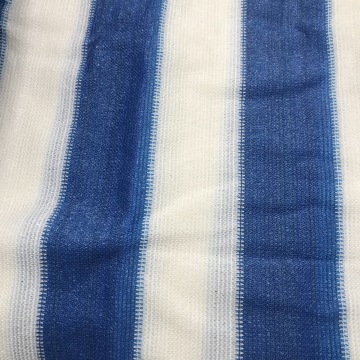 new woven blue and white shade netting