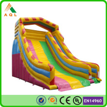 kids playground inflatable slip n slide, commercial inflatable slide for sale