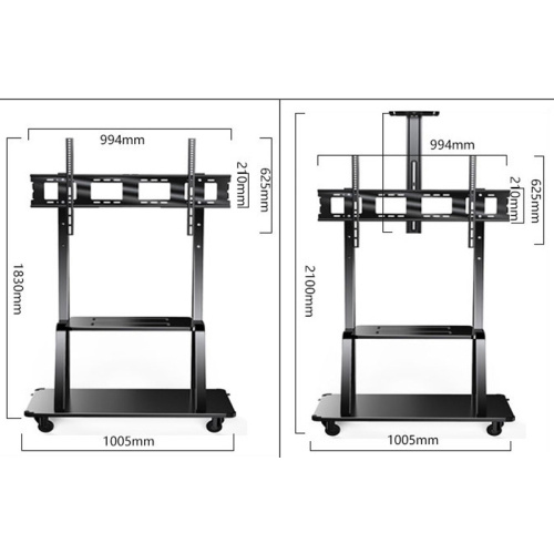 Heavy-Duty Commerical TV-Display Mobile TV-Stand