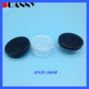 PLASTIC POWER JAR CLEAR AS PLASTIC SIFTER JAR FOR COSMETI PACKAGE 3ml 5ml 10ml 20ml 30ml,20ML CLEAR JAR COSMETIC