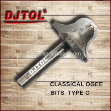 CLASSICAL OGEE BITS cnc engraving tools
