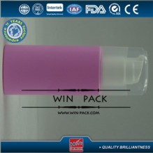 30ml 50ml pink lotion bottle ,empty lotion bottles, airless bottles custom color