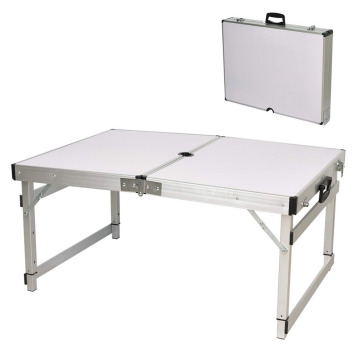 Aluminum Portable Folding Utility Table with Carrying Handle