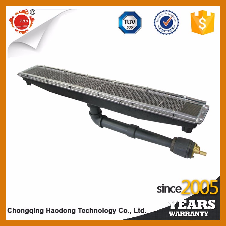 Low energy consumption infrared ceramic natural gas heater for powder coating