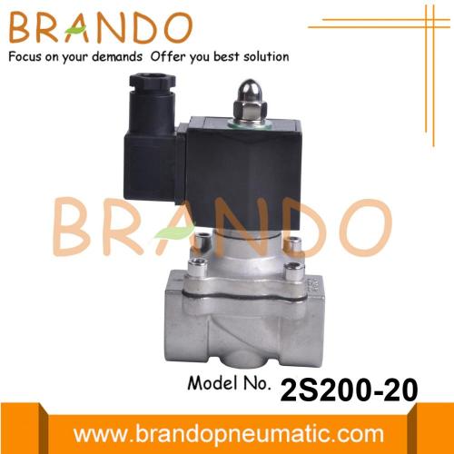 Electrovanne inox 3/4 &#39;&#39; 2S200-20 24V 220V