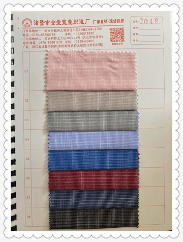 Popular Slub Shirt Fabric