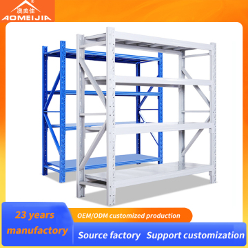 Medium Duty Metal Warehouse Garage Shelving Storage Racking