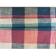 Fashion Plaid Color Bamboo Cotton Fabric