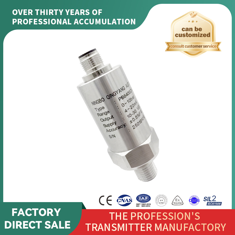 Transmițătorul de presiune M12 este convenabil și practic