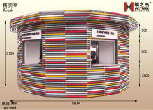 Well- designed Prefabricated Sentry box--Kiosk