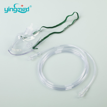 hospital surgical conventional adjustable oxygen with mask