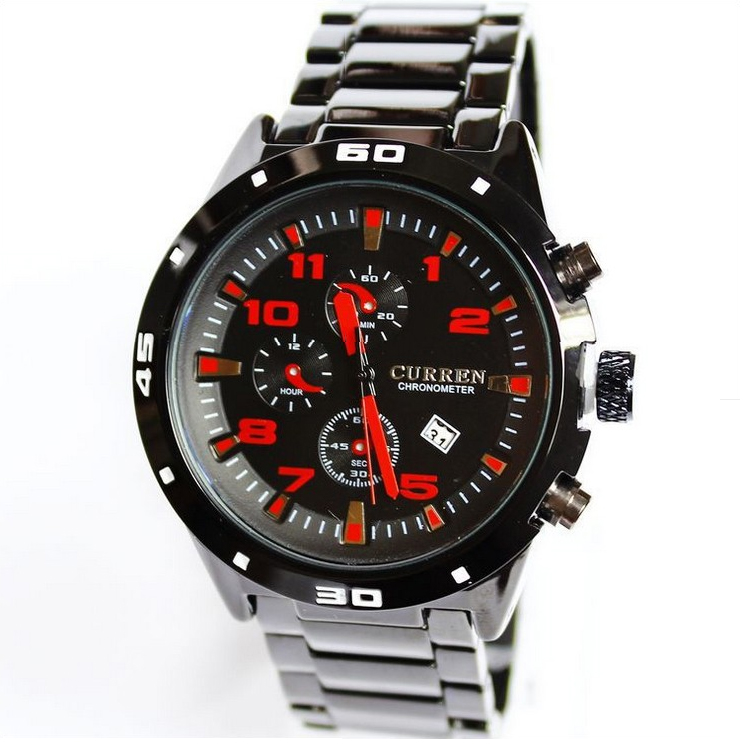 Sport Fashion Steel Quartz Watch Men 