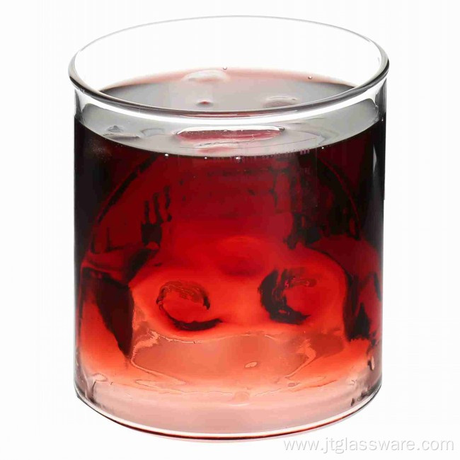 Skull Single Wall Glass Cup