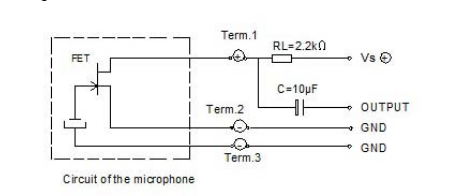 EM1465UL-2 Electret Condenser Microphone