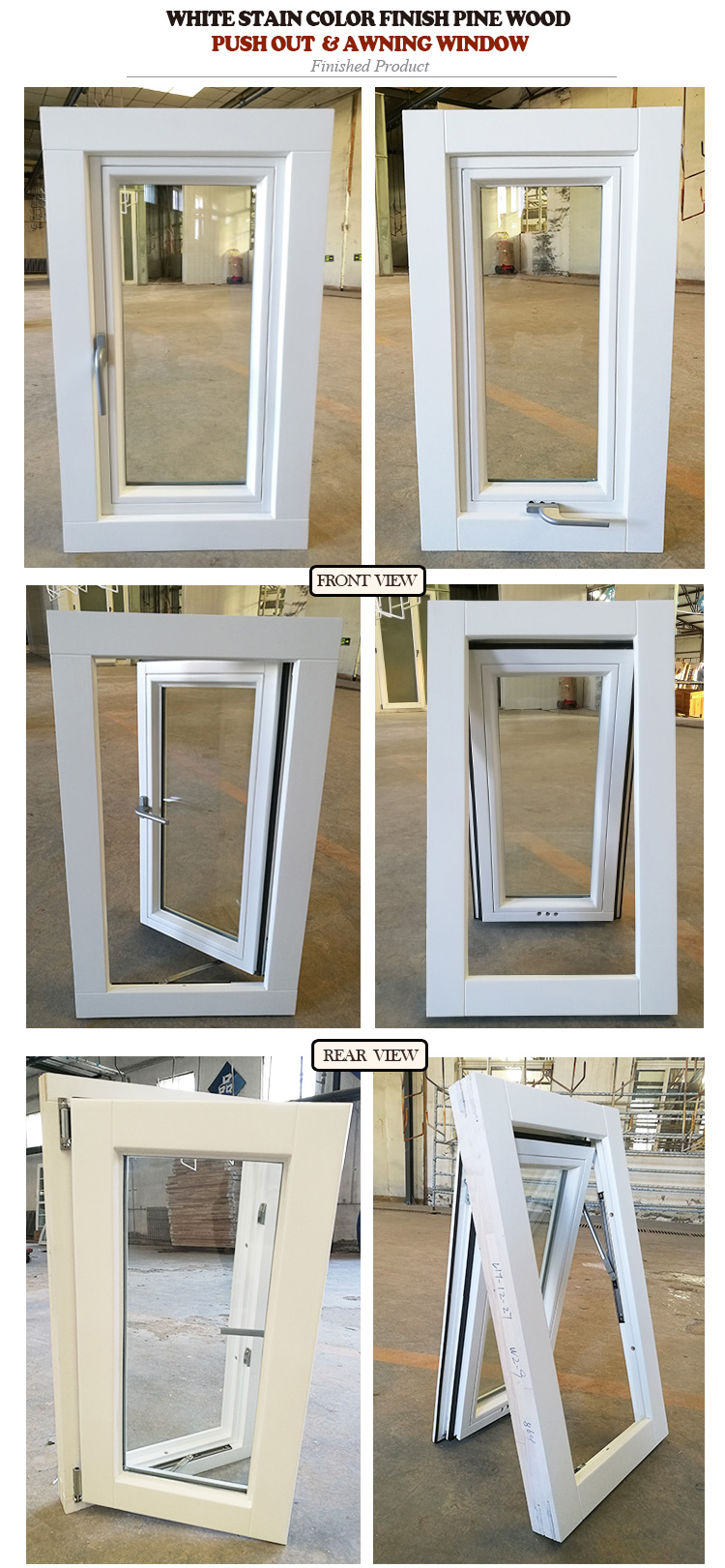 15 days lead time Doorwin Manufacture direct product and shipping Doorwin best double casement glass lower price windows