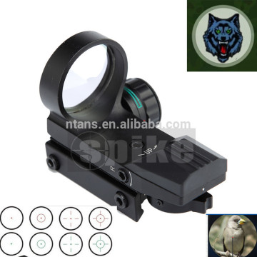 HD110 Dual illumination red and green red dot with 4 reticles for hunting rifle air rifle