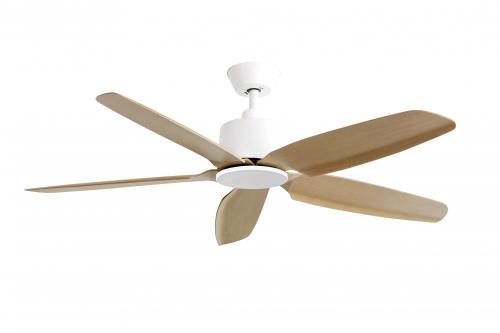 White body wood fan blade fan