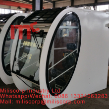 Tower crane driver cabin