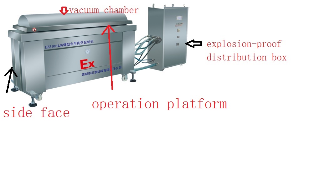 Short-range Missiles Parts Vacuum Packing Machine