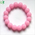 Kustom Silicone Bead Bracelet / Bead Wristband untuk Hadiah