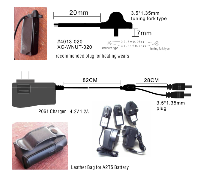 cable,bag,chargers for ac102