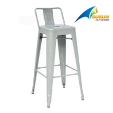 low backrest bar stool