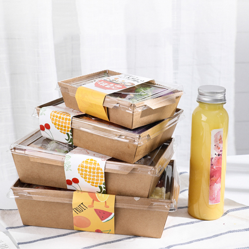 крафт ящики для еды kraft food boxes