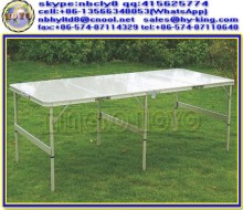 Camping table folding , 6 foot folding table , portable folding tables with handles