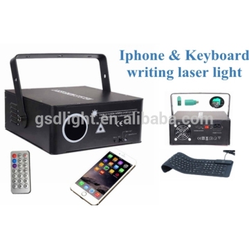 Hot selling animation text writing laser light party lighting