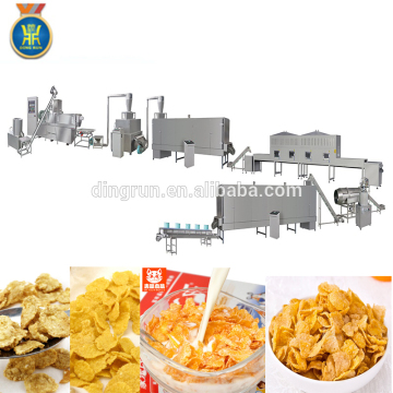 corn flakes breakfast cereal making machine