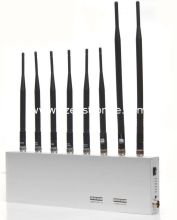3g Wireless Cell Phone Signal Jammer With Gsm / Gps / Wifi Signal Jammer