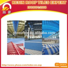 construction & real products PVC Corrugated Roof Tile