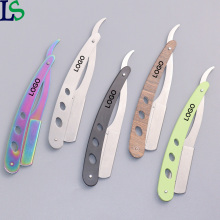 Wholesale Straight Cut Salon Folding Barber Razor with Private Logo