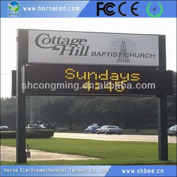 Newest custom p10 outdoor led writing board