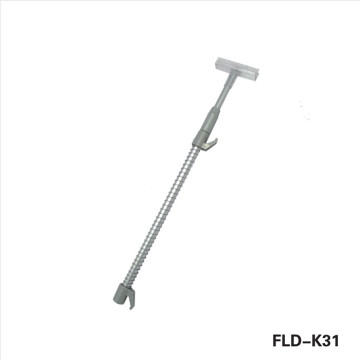 China factory supermarket shelf accessories telescopic pole sign holder