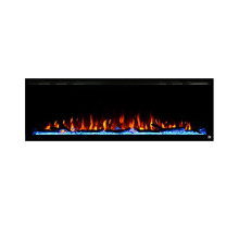 Self-Checking Function 60 Inches Electric Fire Place Decorative Artificial Flame Fake Fire Linear Electric Fireplace Tisch Kamin