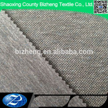 Gray yarn dyed circular african print cotton warp knit fabric