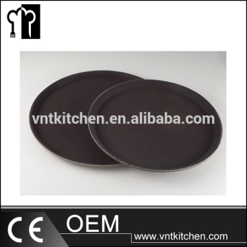 VNTP126 Round Non-slip fiberglass serving tray