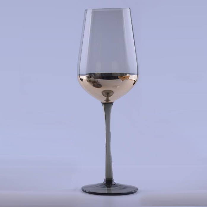 giftware Gray Gold Plated Glass Champagne Flutes