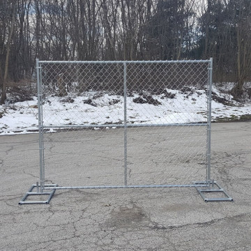 Hot Dipped Road Safety Retractable Galvanized Temporary Fence Designs Panel