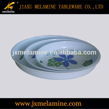 10"12"14"melamine oval tray