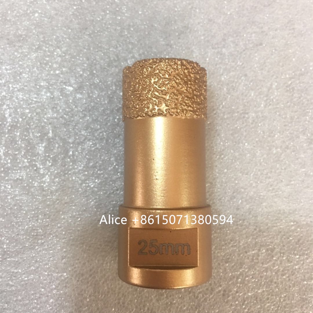 Vacuum Brazed Diamond CNC Carving Tools Diamond Finger Router Bits for Polishing Granite Marble Concrete