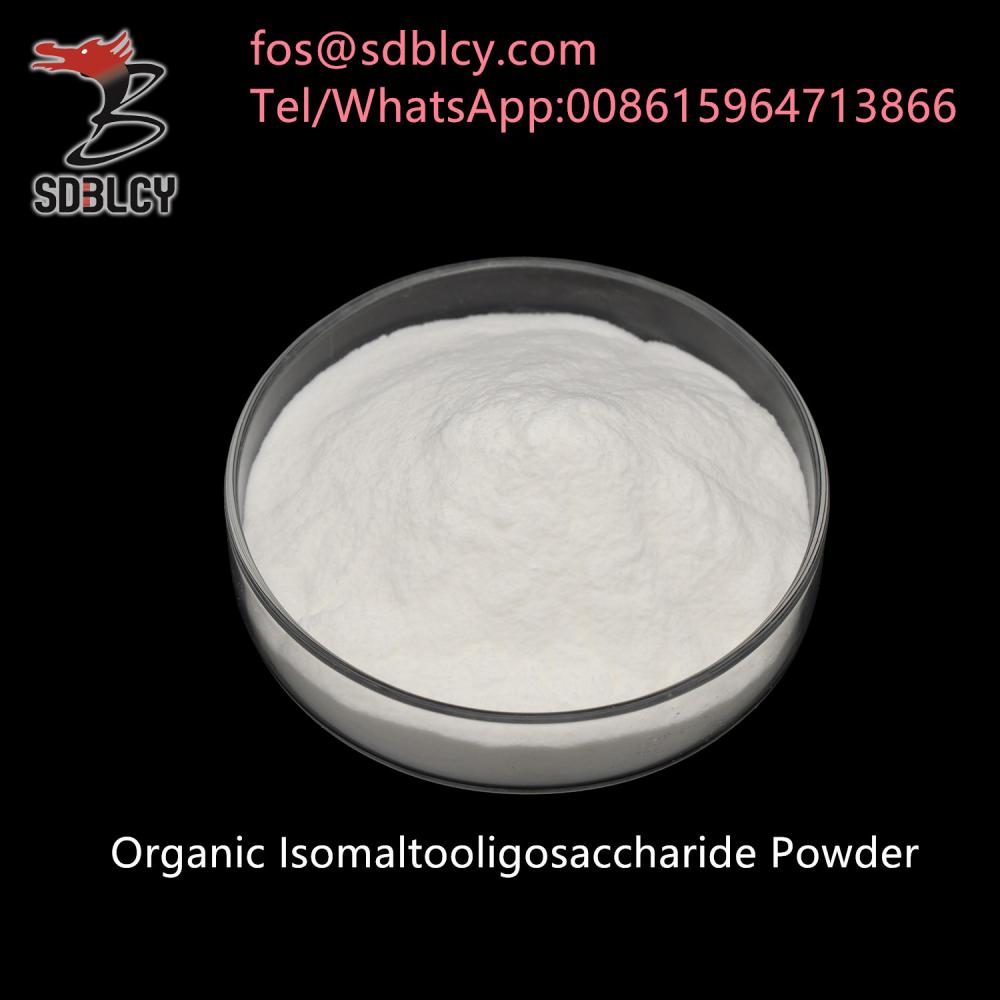 Oganic Manihot IMO 900 مسحوق عضوي التابيوكا Isomaltose ألياف الكسافا إيزومالتوليغوساكاريد مع NON-GMO