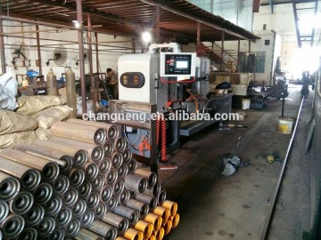 Machine for milling flat at both ends shaft roller