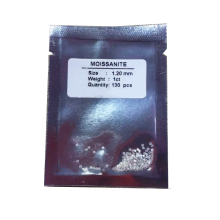 1.2mm Moissanite Stone Total 1ct Carat FG Color Loose Diamonds Excellent Cut VVS1 Anniversary for Women Girlfriend Gift